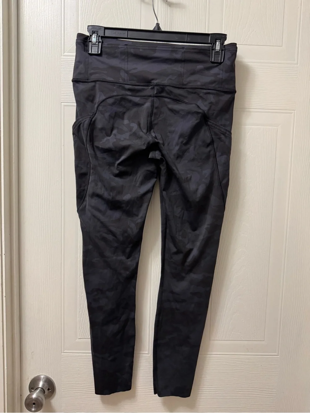 lululemon athletica Black Camo High-Rise Leggings with Side Pockets